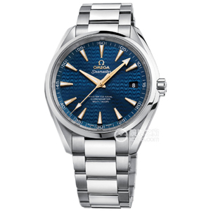 VS廠歐米茄里約藍(lán)金釘海馬150米41.5m