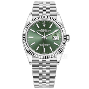 VS廠(chǎng)勞力士36m薄荷綠日志丹東3235機(jī)