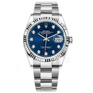VS廠勞力士36m水紋鉆藍(lán)日志丹東3235機(jī)
