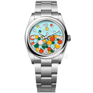 VS廠勞力士36m蒂芙尼藍泡泡面蠔式恒動丹東3230機