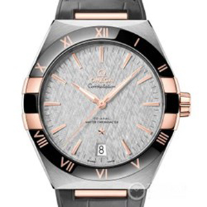 VS廠歐米茄間金黑圈緞紋面星座8900機(jī)41m