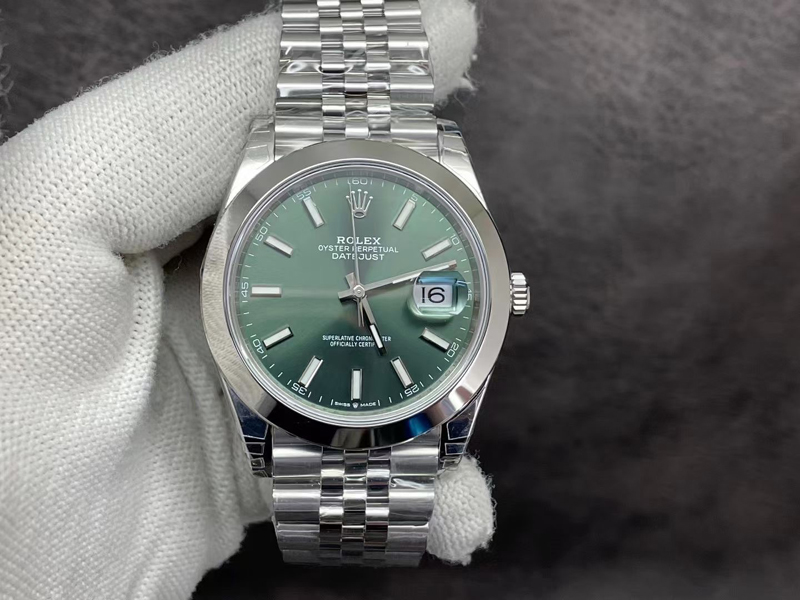 VS廠復(fù)刻版勞力士光圈薄荷綠日志丹東3235機(jī)細(xì)節(jié)做工深度分析