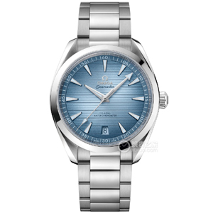 VS廠歐米茄冰藍柚木面海馬150米41m