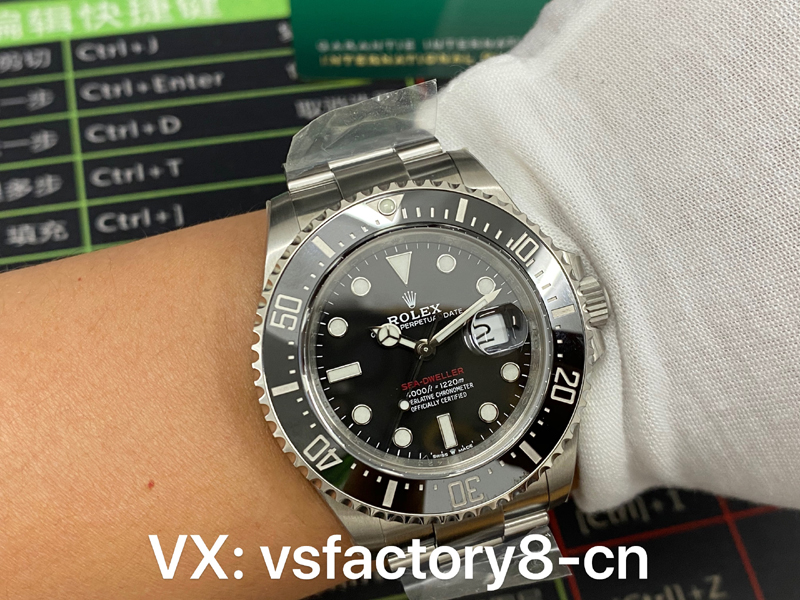 VS工廠勞力士單紅鬼王復(fù)刻版丹東3235機(jī)還原品控怎么樣