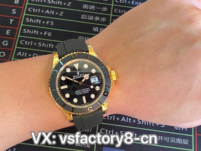 VS廠勞力士黃金游艇配重V3版本丹東3235機(jī)芯還原是否達(dá)到了最高版本