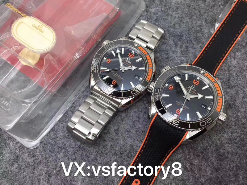 VS廠歐米茄四分之一橙海馬600米8900一體機(jī)復(fù)刻版細(xì)節(jié)做工還原最高品質(zhì)嗎