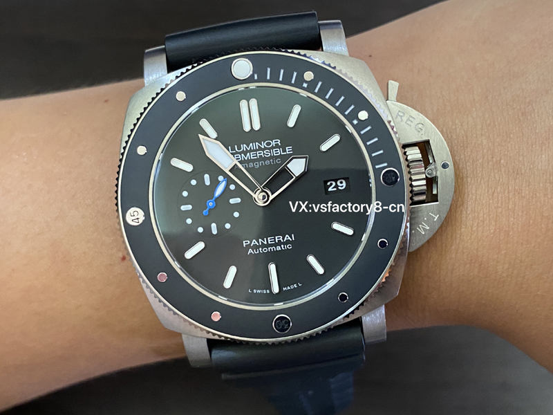 VS廠沛納海pam1389鈦金屬復(fù)刻表細節(jié)做工值不值得入手