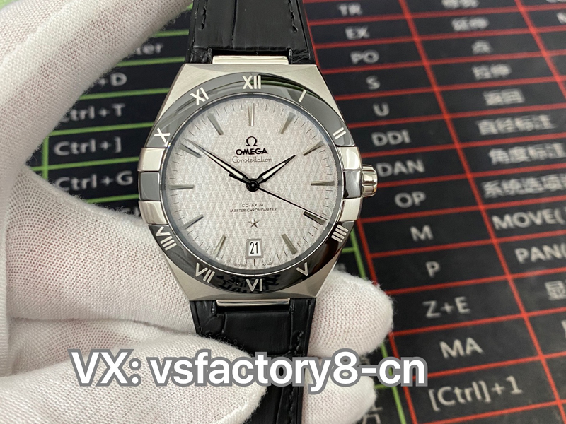 歐米茄41m陶瓷圈緞紋面星座復(fù)刻腕表8900機品質(zhì)細(xì)節(jié)如何