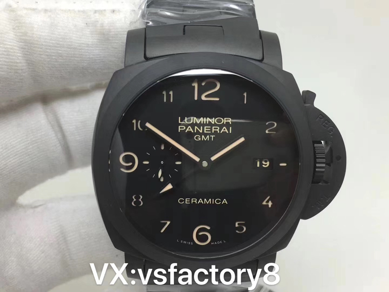 黑陶瓷沛納海pam438復(fù)刻表細(xì)節(jié)做工還原相似高不高