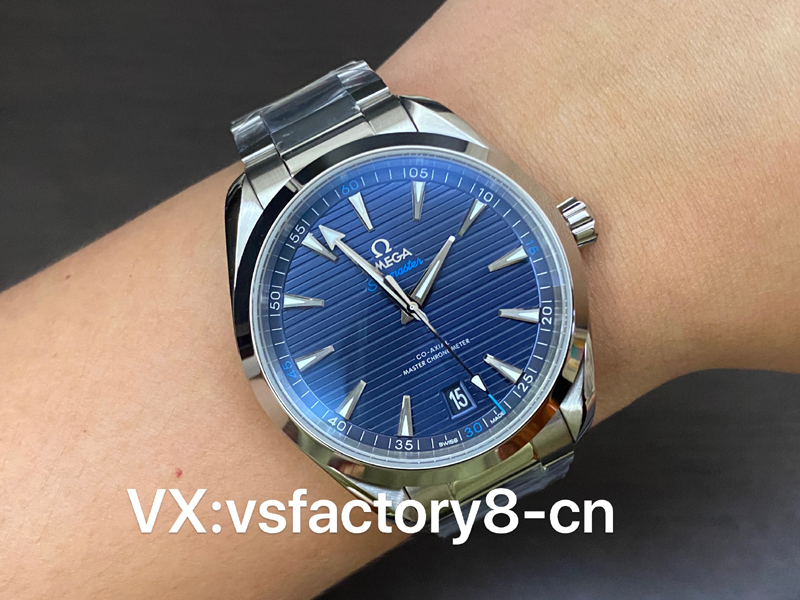 VS廠歐米茄柚木深藍海馬150米復(fù)刻表外觀做工還原值不值得入手