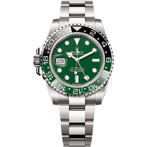 VS廠勞力士格林尼治雪碧圈左撇子綠面丹東3285機(jī)復(fù)刻表