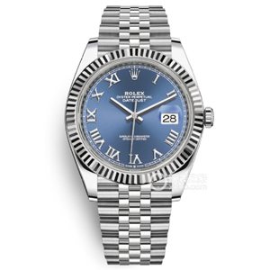 VS廠(chǎng)勞力士41m藍(lán)羅馬日志丹東3235機(jī)復(fù)刻表V2版