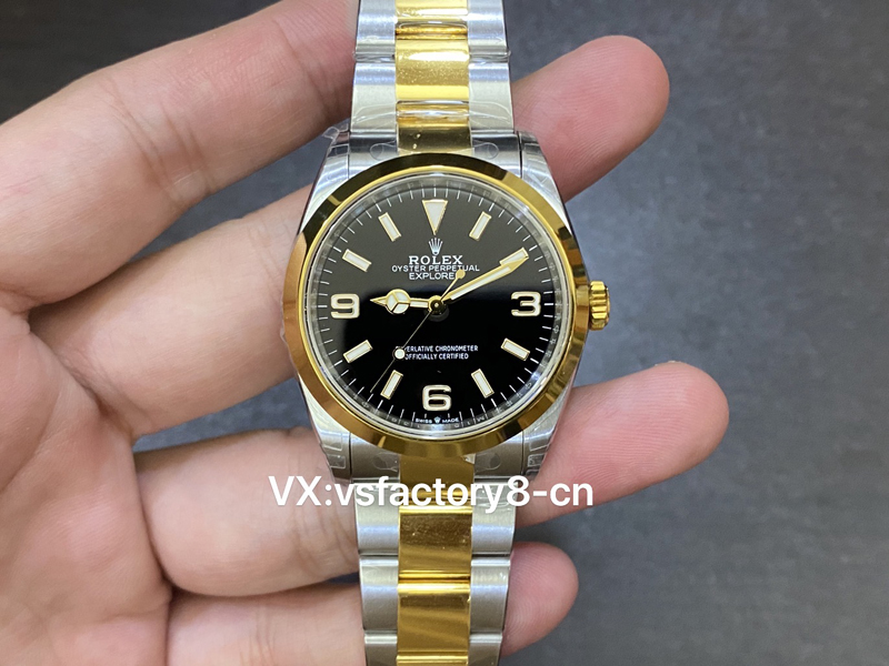 勞力士36m間金探險(xiǎn)家探一復(fù)刻表丹東3230機(jī)細(xì)節(jié)做工值得入手嗎