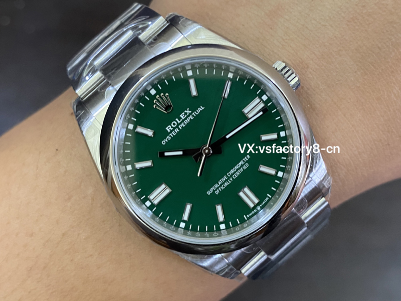 勞力士36m綠面蠔式恒動(dòng)丹東3230機(jī)復(fù)刻表細(xì)節(jié)做工值不值入手評(píng)測(cè)